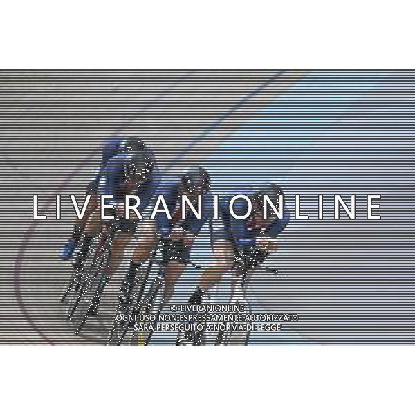 12-10-2022 World Championships Track; Giornata 01; 2022, Usa; Domonoske, David; Johnson, Anders; Koontz, Grant; Rhim, Brendan; Saint Quentin En Yvelines; FOTO STEFANO SIROTTI-AG ALDO LIVERANI SAS