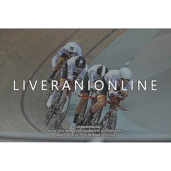 12-10-2022 World Championships Track; Giornata 01; 2022, Spagna; Bennassar Rossell, Joan Marti; Perez Diaz, Alberto; Romero Villanueva, Jaime; Martorell Haga, Erik; Saint Quentin En Yvelines; FOTO STEFANO SIROTTI-AG ALDO LIVERANI SAS