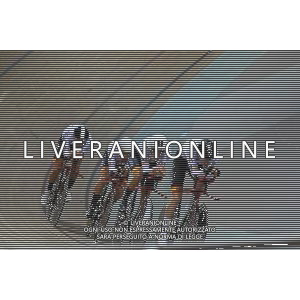 12-10-2022 World Championships Track; Giornata 01; 2022, Spagna; Bennassar Rossell, Joan Marti; Perez Diaz, Alberto; Romero Villanueva, Jaime; Martorell Haga, Erik; Saint Quentin En Yvelines; FOTO STEFANO SIROTTI-AG ALDO LIVERANI SAS