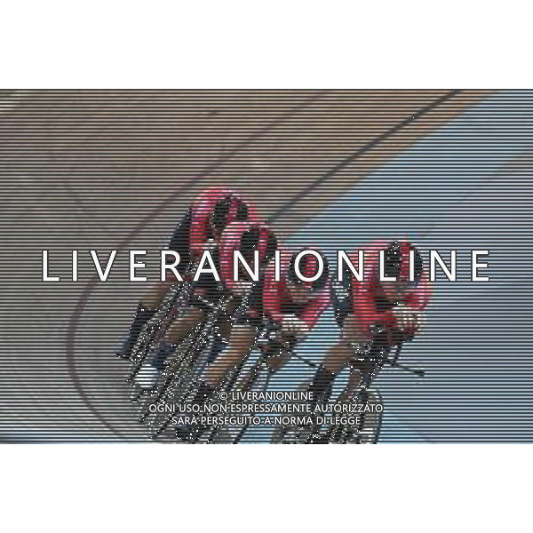 12-10-2022 World Championships Track; Giornata 01; 2022, Cina; Li, Boan; Sun, Haijiao; Yang, Yang; Zhang, Haiao; Saint Quentin En Yvelines; FOTO STEFANO SIROTTI-AG ALDO LIVERANI SAS