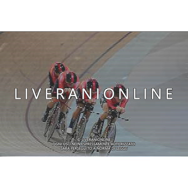 12-10-2022 World Championships Track; Giornata 01; 2022, Cina; Li, Boan; Sun, Haijiao; Yang, Yang; Zhang, Haiao; Saint Quentin En Yvelines; FOTO STEFANO SIROTTI-AG ALDO LIVERANI SAS
