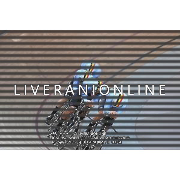 12-10-2022 World Championships Track; Giornata 01; 2022, Belgium; Dens, Tuur; Bernard, Thibaut; Pollefliet, Gianluca; Vandenbranden, Noah; Saint Quentin En Yvelines; FOTO STEFANO SIROTTI-AG ALDO LIVERANI SAS