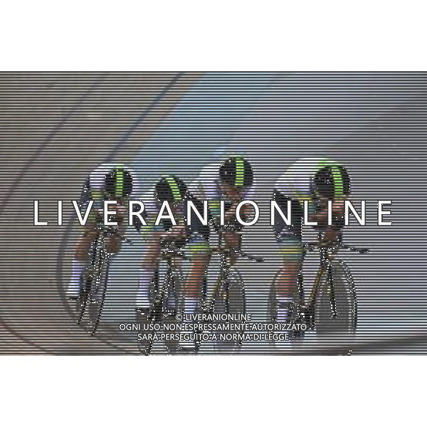 12-10-2022 World Championships Elite Women Track; Giornata 01; 2022, Australia; Moran, Chloe; Baker, Georgia; Manly, Alexandra; Plouffe, Maeve; Saint Quentin En Yvelines; FOTO STEFANO SIROTTI-AG ALDO LIVERANI SAS