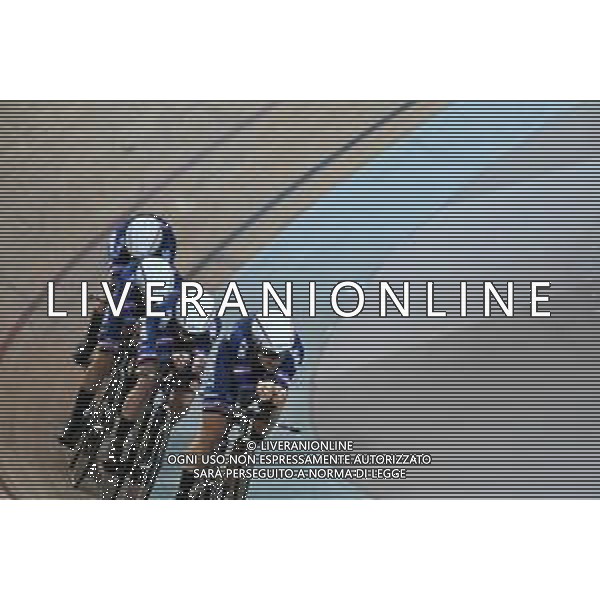 12-10-2022 World Championships Elite Women Track; Giornata 01; 2022, France; Borras, Marion; Copponi, Clara; Fortin, Valentine; Berteau, Victoire; Saint Quentin En Yvelines; FOTO STEFANO SIROTTI-AG ALDO LIVERANI SAS