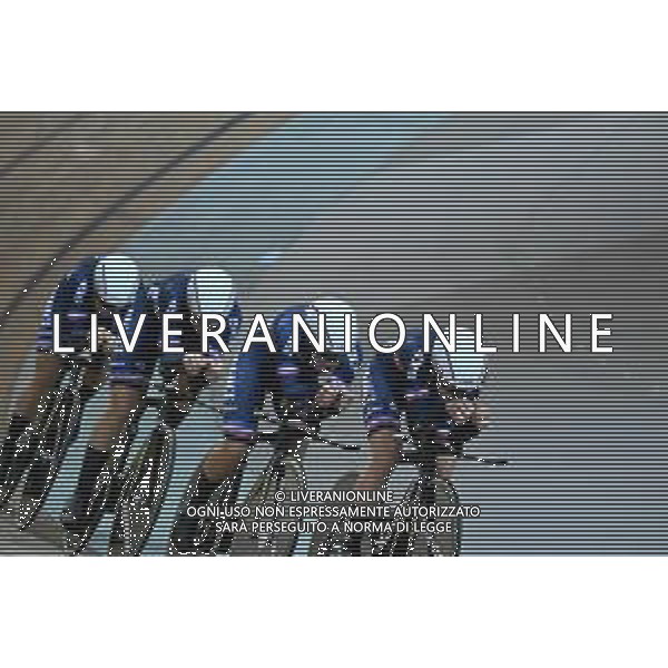 12-10-2022 World Championships Elite Women Track; Giornata 01; 2022, France; Borras, Marion; Copponi, Clara; Fortin, Valentine; Berteau, Victoire; Saint Quentin En Yvelines; FOTO STEFANO SIROTTI-AG ALDO LIVERANI SAS
