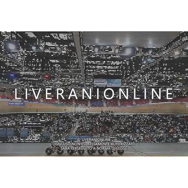 12-10-2022 World Championships Elite Women Track; Giornata 01; 2022, Spain; Calvo Barbero, Tania; Larrarte Arteaga, Eukene; Escalera, Isabella Maria; Isasi Cristobal, Ziortza; Saint Quentin En Yvelines; FOTO STEFANO SIROTTI-AG ALDO LIVERANI SAS