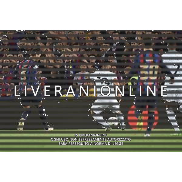 Lautaro Martinez (Inter) occasione da gol Barcellona vs Inter Barcellona (SPA) 12-10-2022 Stadio Camp Nou UEFA Champions League fase a gironi gruppo C - 4a giornata foto Roberto Garavaglia/ag. Aldo Liverani sas / AGENZIA ALDO LIVERANI SAS