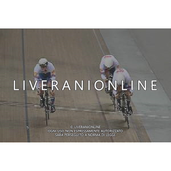 12-10-2022 World Championships Track; Giornata 01; 2022, Great Britain; Carlin, Jack; Fielding, Alistair; Turnbull, Hamish; Saint Quentin En Yvelines; ©SIROTTI / AGENZIA ALDO LIVERANI SAS