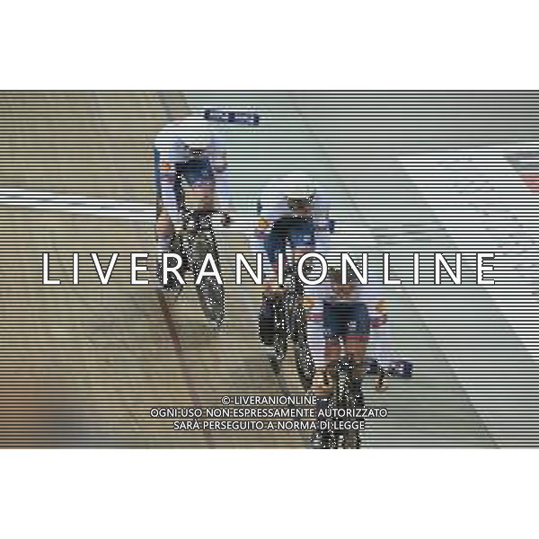 12-10-2022 World Championships Track; Giornata 01; 2022, Great Britain; Carlin, Jack; Fielding, Alistair; Turnbull, Hamish; Saint Quentin En Yvelines; ©SIROTTI / AGENZIA ALDO LIVERANI SAS