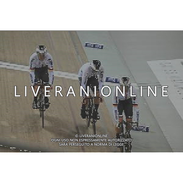 12-10-2022 World Championships Track; Giornata 01; 2022, Germany; Botticher, Stefan; Dornbach, Maximilian; Schroter, Nik; Saint Quentin En Yvelines; ©SIROTTI / AGENZIA ALDO LIVERANI SAS