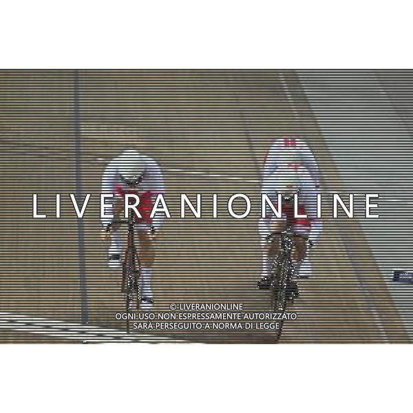 12-10-2022 World Championships Track; Giornata 01; 2022, Polonia; Rajkoeski, Patryk; Rudyk, Mateusz; Sarnecki, Rafal; Saint Quentin En Yvelines; ©SIROTTI / AGENZIA ALDO LIVERANI SAS