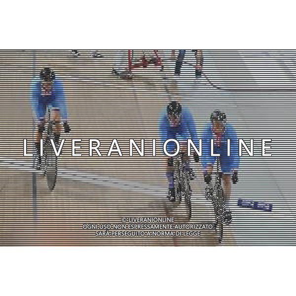 12-10-2022 World Championships Track; Giornata 01; 2022, Repubblica Ceka; Cechman, Martin; Babek, Tomas; Bohuslavek, Matej; Saint Quentin En Yvelines; ©SIROTTI / AGENZIA ALDO LIVERANI SAS