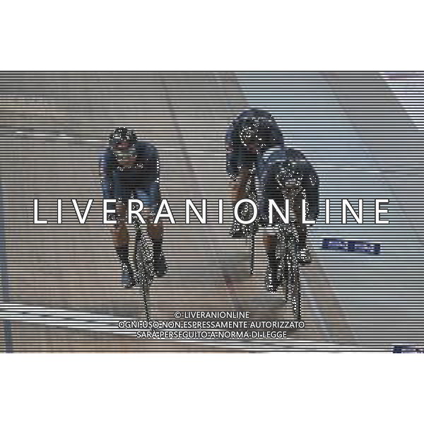 12-10-2022 World Championships Track; Giornata 01; 2022, Malesia; Mohd Zonis, Muhammad Fadhil; Sahrom, Muhammad Ridwan; Sahrom, Muhammad Shah Firdaus; Saint Quentin En Yvelines; ©SIROTTI / AGENZIA ALDO LIVERANI SAS