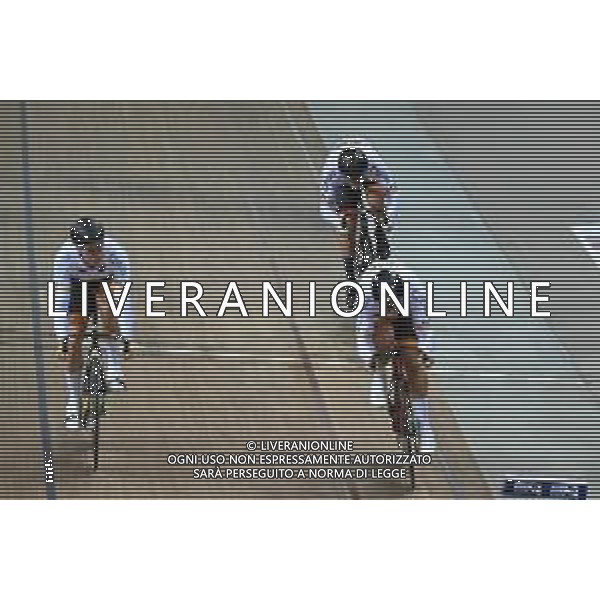 12-10-2022 World Championships Track; Giornata 01; 2022, Spain; Jimenez Elizondo, Ekain; Matinez Chorro, Alejandro; Moreno Sanchez, Jose; Saint Quentin En Yvelines; ©SIROTTI / AGENZIA ALDO LIVERANI SAS