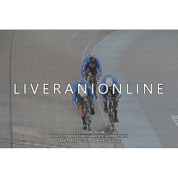 12-10-2022 World Championships Track; Giornata 01; 2022, Colombia; Ortega Fontalvo, Cristian David; Quintero Chavarro, Kevin Santiago; Ramirez Morales, Santiago; Saint Quentin En Yvelines; ©SIROTTI / AGENZIA ALDO LIVERANI SAS