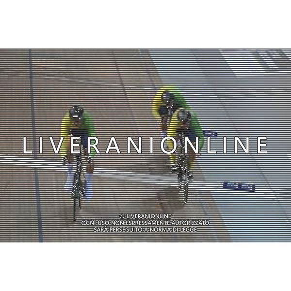 12-10-2022 World Championships Track; Giornata 01; 2022, Lituania; Jonauskas, Svajunas; Lendel, Vasilijus; Vinskas, Laurynas; Saint Quentin En Yvelines; ©SIROTTI / AGENZIA ALDO LIVERANI SAS