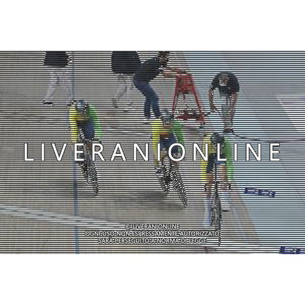 12-10-2022 World Championships Track; Giornata 01; 2022, Lituania; Jonauskas, Svajunas; Lendel, Vasilijus; Vinskas, Laurynas; Saint Quentin En Yvelines; ©SIROTTI / AGENZIA ALDO LIVERANI SAS