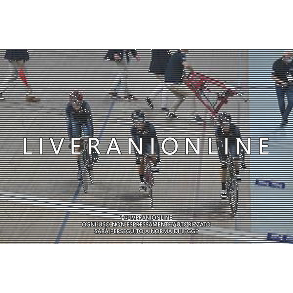 12-10-2022 World Championships Elite Women Track; Giornata 01; 2022, Malesia; Azizan, Nurul Aliana Syafika; Mohd Asri, Nurul Izzah Izzati; Rosidi, Anis Amira; Saint Quentin En Yvelines; ©SIROTTI / AGENZIA ALDO LIVERANI SAS