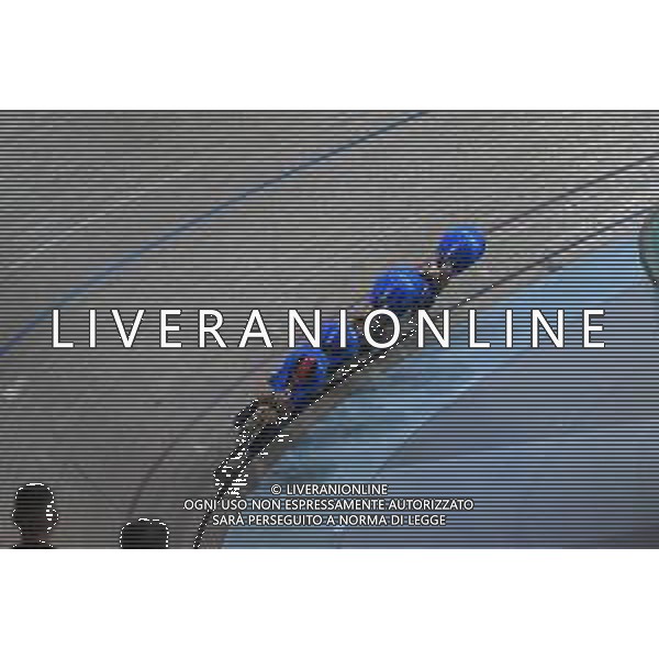 12-10-2022 World Championships Track; Giornata 01; 2022, Italia; Ganna, Filippo; Lamon, Francesco; Milan, Jonathan; Moro, Manlio; Saint Quentin En Yvelines; ©SIROTTI / AGENZIA ALDO LIVERANI SAS