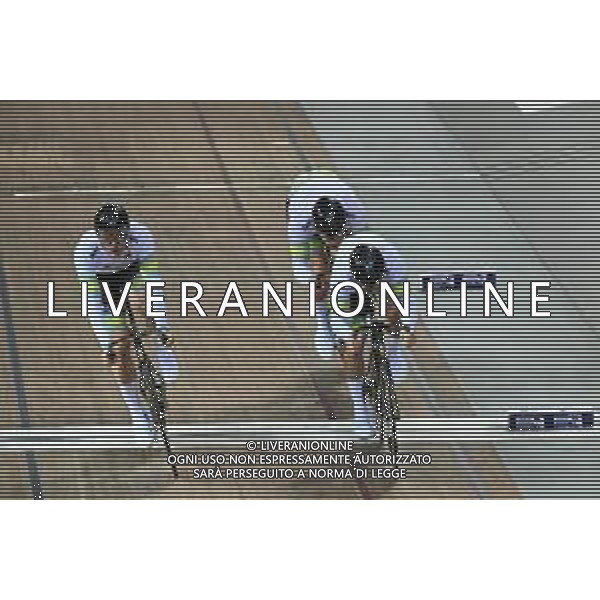 12-10-2022 World Championships Track; Giornata 01; 2022, Australia; Hoffman, Leigh; Richardson, Matthew; Glaetzer, Matthew; Saint Quentin En Yvelines; ©SIROTTI / AGENZIA ALDO LIVERANI SAS