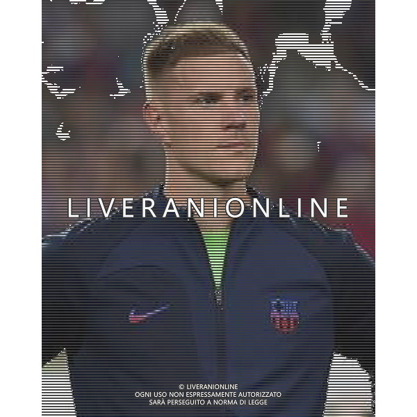 Marc Andre\' ter Stegen (Barcellona) Barcellona vs Inter Barcellona (SPA) 12-10-2022 Stadio Camp Nou UEFA Champions League fase a gironi gruppo C - 4a giornata foto Roberto Garavaglia/ag. Aldo Liverani sas / AGENZIA ALDO LIVERANI SAS