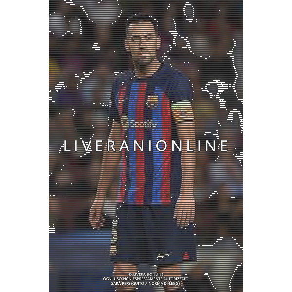 Sergio Busquets (Barcellona) Barcellona vs Inter Barcellona (SPA) 12-10-2022 Stadio Camp Nou UEFA Champions League fase a gironi gruppo C - 4a giornata foto Roberto Garavaglia/ag. Aldo Liverani sas / AGENZIA ALDO LIVERANI SAS