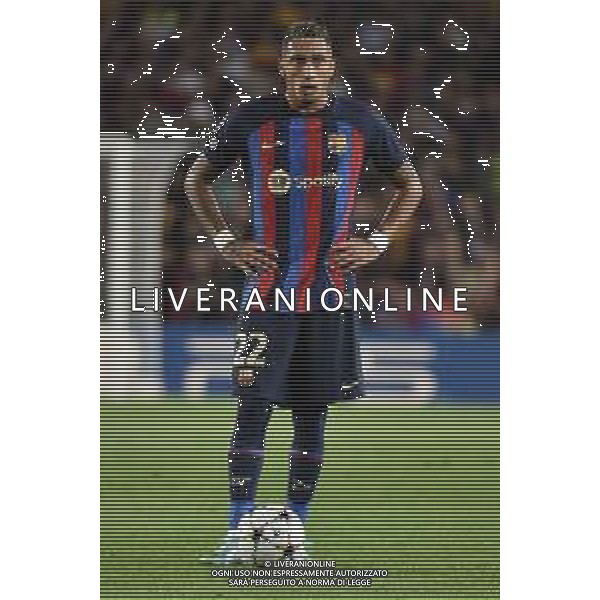Raphael Dias Belloli Raphinha (Barcellona) Barcellona vs Inter Barcellona (SPA) 12-10-2022 Stadio Camp Nou UEFA Champions League fase a gironi gruppo C - 4a giornata foto Roberto Garavaglia/ag. Aldo Liverani sas / AGENZIA ALDO LIVERANI SAS