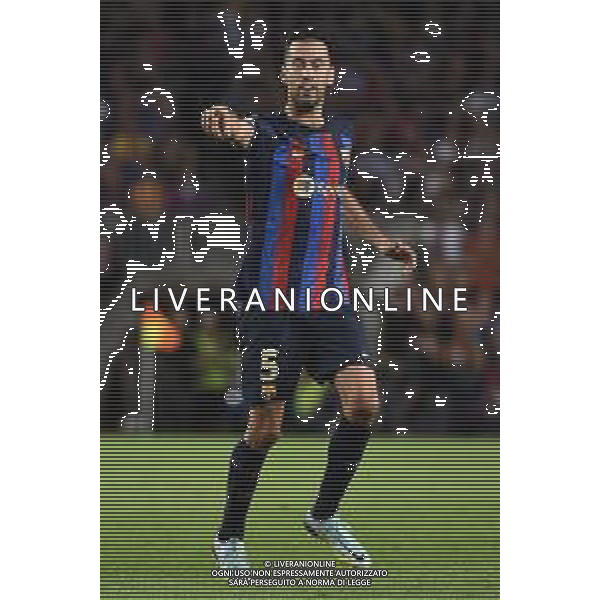 Sergio Busquets (Barcellona) Barcellona vs Inter Barcellona (SPA) 12-10-2022 Stadio Camp Nou UEFA Champions League fase a gironi gruppo C - 4a giornata foto Roberto Garavaglia/ag. Aldo Liverani sas / AGENZIA ALDO LIVERANI SAS