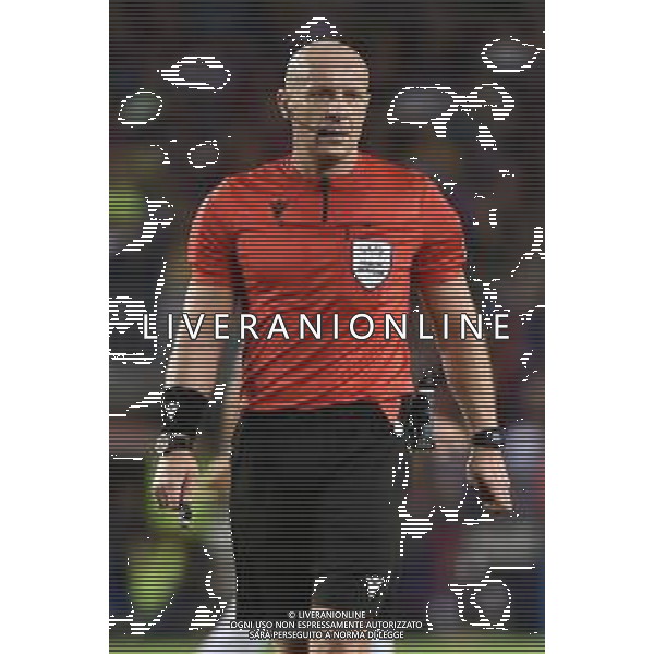 l\'arbitro Szymon Marciniak (POL) Barcellona vs Inter Barcellona (SPA) 12-10-2022 Stadio Camp Nou UEFA Champions League fase a gironi gruppo C - 4a giornata foto Roberto Garavaglia/ag. Aldo Liverani sas / AGENZIA ALDO LIVERANI SAS