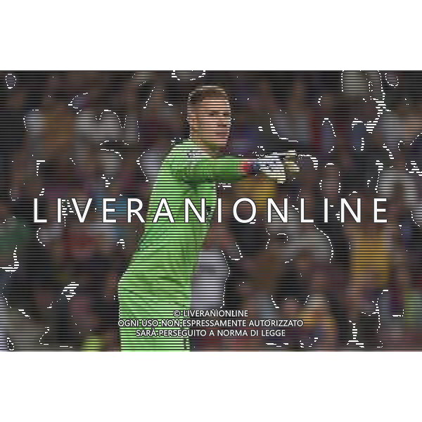 Marc Andre\' ter Stegen (Barcellona) Barcellona vs Inter Barcellona (SPA) 12-10-2022 Stadio Camp Nou UEFA Champions League fase a gironi gruppo C - 4a giornata foto Roberto Garavaglia/ag. Aldo Liverani sas / AGENZIA ALDO LIVERANI SAS