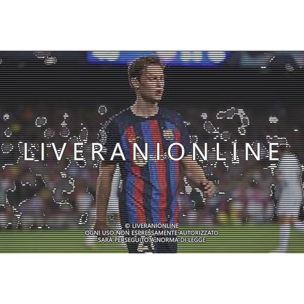 Frenkie de Jong (Barcellona) Barcellona vs Inter Barcellona (SPA) 12-10-2022 Stadio Camp Nou UEFA Champions League fase a gironi gruppo C - 4a giornata foto Roberto Garavaglia/ag. Aldo Liverani sas / AGENZIA ALDO LIVERANI SAS