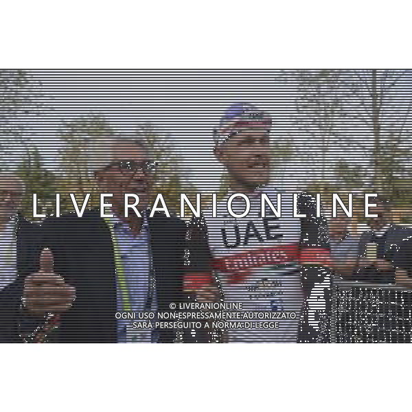 12-10-2022 Giro Del Veneto; 2022, Uae Emirates; Trentin, Matteo; Basso, Marino; Vicenza; ©SIROTTI / AGENZIA ALDO LIVERANI SAS