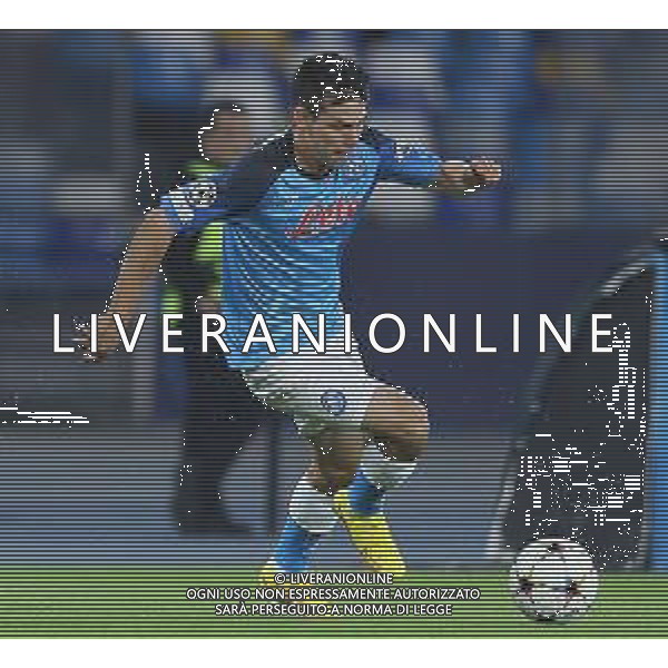 NAPOLI - AJAX UEFA CHAMPIONS LEAGUE 12.10.2022 NELLA FOTO Hirving Lozano ©MOSCA / AGENZIA ALDO LIVERANI SAS