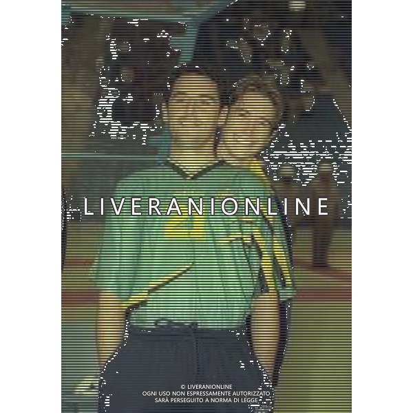 16-12-1997 RIYAD-CONFEDERATION CUP ARABIA SAUDITA-AUSTRALIA 1-0 NELLA FOTO MUSCAT KEVIN E KEWELL HARRY AG ALDO LIVERANI SAS
