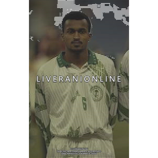 16-12-1997 RIYAD-CONFEDERATION CUP ARABIA SAUDITA-AUSTRALIA 1-0 NELLA FOTO AL HARBI IBRAHIM AG ALDO LIVERANI SAS