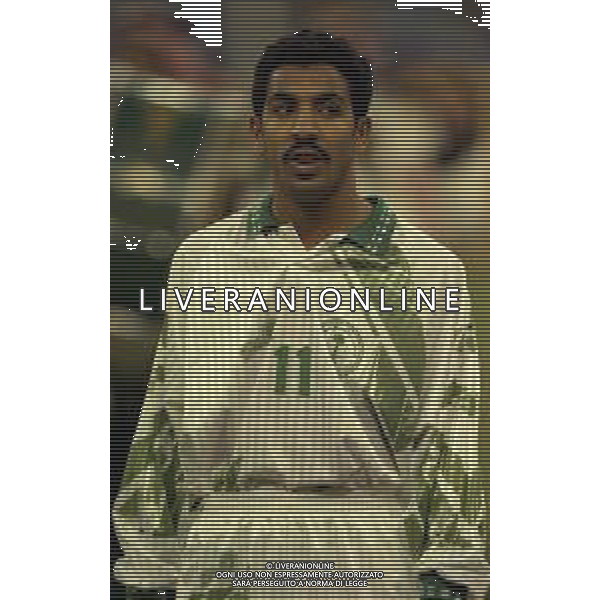 16-12-1997 RIYAD-CONFEDERATION CUP ARABIA SAUDITA-AUSTRALIA 1-0 NELLA FOTO MEHALEL FAHAD AG ALDO LIVERANI SAS
