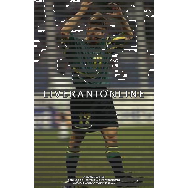 16-12-1997 RIYAD-CONFEDERATION CUP ARABIA SAUDITA-AUSTRALIA 1-0 NELLA FOTO MORI DAMIAN AG ALDO LIVERANI SAS