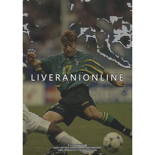 16-12-1997 RIYAD-CONFEDERATION CUP ARABIA SAUDITA-AUSTRALIA 1-0 NELLA FOTO MORI DAMIAN AG ALDO LIVERANI SAS 