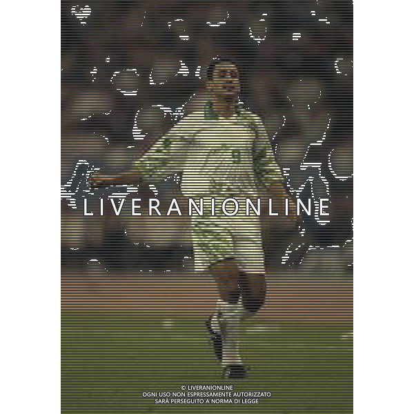 16-12-1997 RIYAD-CONFEDERATION CUP ARABIA SAUDITA-AUSTRALIA 1-0 NELLA FOTO AL JABER SAMI AG ALDO LIVERANI SAS
