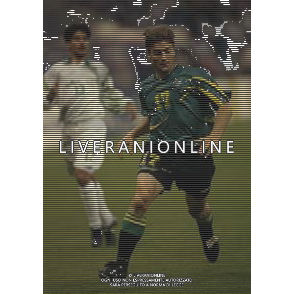 16-12-1997 RIYAD-CONFEDERATION CUP ARABIA SAUDITA-AUSTRALIA 1-0 NELLA FOTO MORI DAMIAN AG ALDO LIVERANI SAS 
