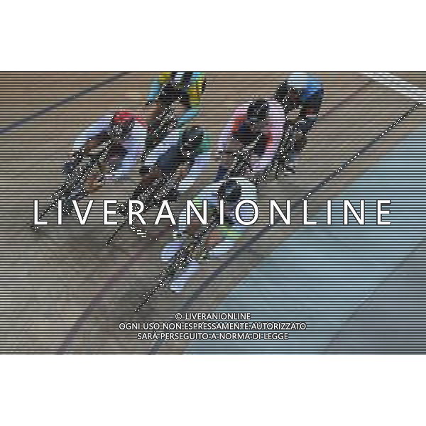 13-10-2022 World Championships Elite Track; Giornata 02; 2022, Australia; 2022, Japan; Glaetzer, Matthew; Yamasaki, Kento; Saint Quentin En Yvelines; ©SIROTTI / AGENZIA ALDO LIVERANI SAS