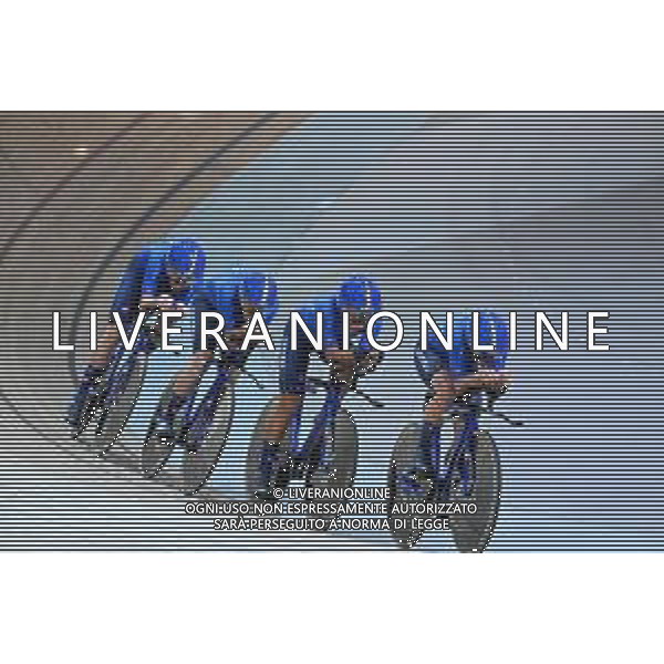 13-10-2022 World Championships Elite Women Track; Giornata 02; 2022, Italia; Balsamo, Elisa; Alzini, Martina; Consonni, Chiara; Guazzini, Vittoria; Saint Quentin En Yvelines; ©SIROTTI / AGENZIA ALDO LIVERANI SAS