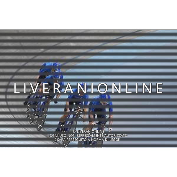 13-10-2022 World Championships Elite Women Track; Giornata 02; 2022, Italia; Balsamo, Elisa; Alzini, Martina; Consonni, Chiara; Guazzini, Vittoria; Saint Quentin En Yvelines; ©SIROTTI / AGENZIA ALDO LIVERANI SAS