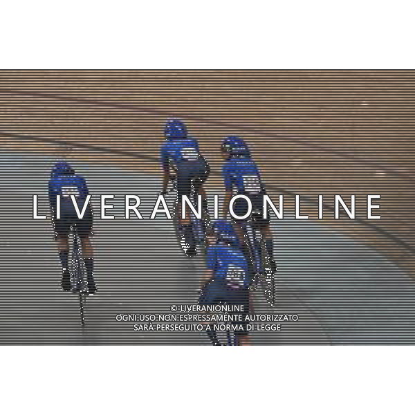 13-10-2022 World Championships Elite Women Track; Giornata 02; 2022, Italia; Balsamo, Elisa; Alzini, Martina; Consonni, Chiara; Guazzini, Vittoria; Saint Quentin En Yvelines; ©SIROTTI / AGENZIA ALDO LIVERANI SAS