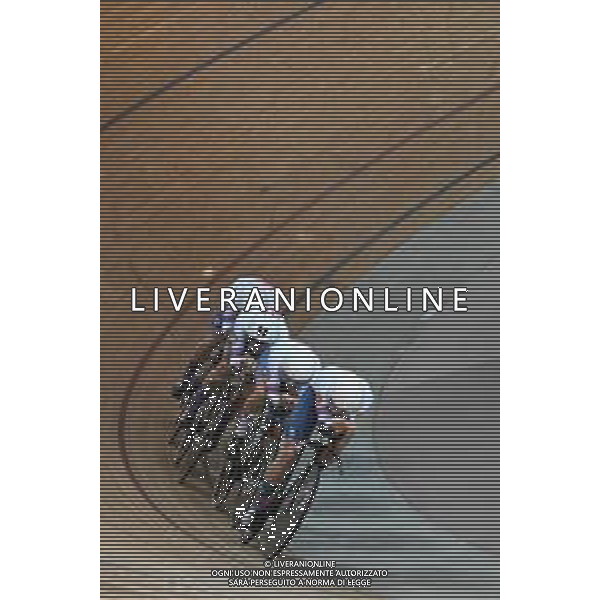 13-10-2022 World Championships Elite Track; Giornata 02; 2022, Great Britain; Hayter, Ethan; Wood, Oliver; Vernon, Ethan; Bigham, Daniel; Saint Quentin En Yvelines; ©SIROTTI / AGENZIA ALDO LIVERANI SAS