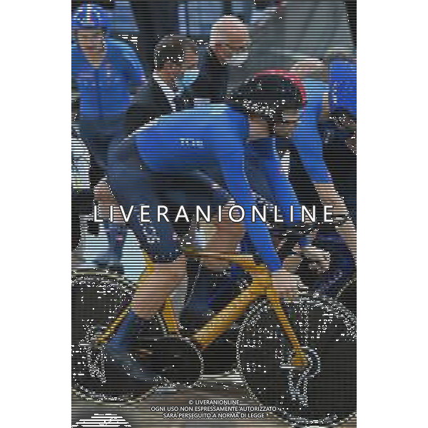 13-10-2022 World Championships Elite Track; Giornata 02; 2022, Ineos - Grenadiers; Ganna, Filippo; Saint Quentin En Yvelines; ©SIROTTI / AGENZIA ALDO LIVERANI SAS