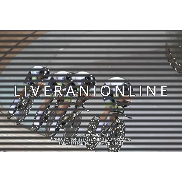 13-10-2022 World Championships Elite Track; Giornata 02; 2022, Australia; Leahy, Conor; O Brien, Kelland; Welsford, Samuel; Moriarty, James; Saint Quentin En Yvelines; ©SIROTTI / AGENZIA ALDO LIVERANI SAS