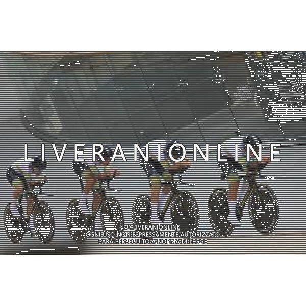 13-10-2022 World Championships Elite Track; Giornata 02; 2022, Australia; Leahy, Conor; O Brien, Kelland; Welsford, Samuel; Moriarty, James; Saint Quentin En Yvelines; ©SIROTTI / AGENZIA ALDO LIVERANI SAS