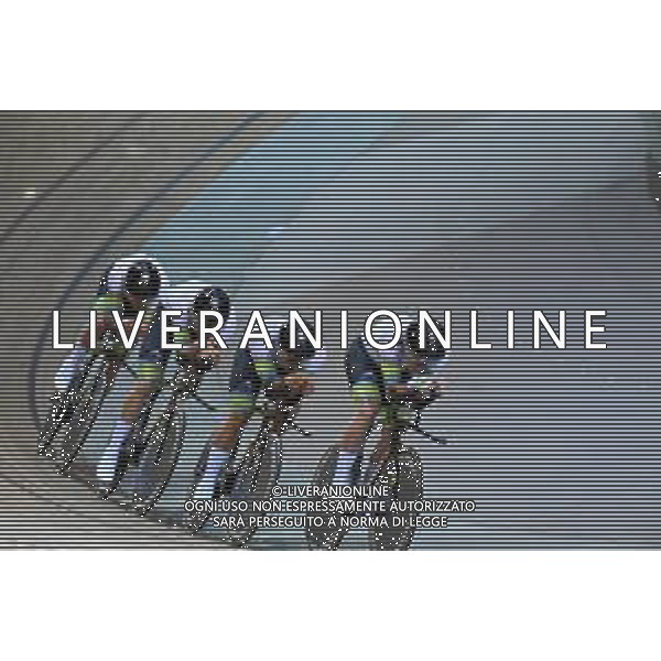 13-10-2022 World Championships Elite Track; Giornata 02; 2022, Australia; Leahy, Conor; O Brien, Kelland; Welsford, Samuel; Moriarty, James; Saint Quentin En Yvelines; ©SIROTTI / AGENZIA ALDO LIVERANI SAS