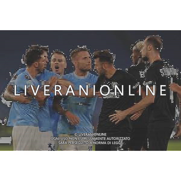 Lazio vs Sturm Graz Europa League - 4 Giornata Stadio Olimpico - Roma 13-10-2022 nella foto: Lite tra le due squadre - rissa ©Federico Gaetano / AGENZIA ALDO LIVERANI SAS